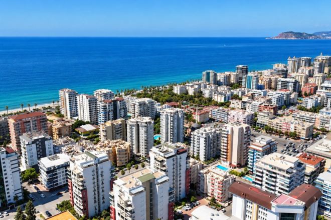 Property for sale in Mahmutlar — apartments in Alanya