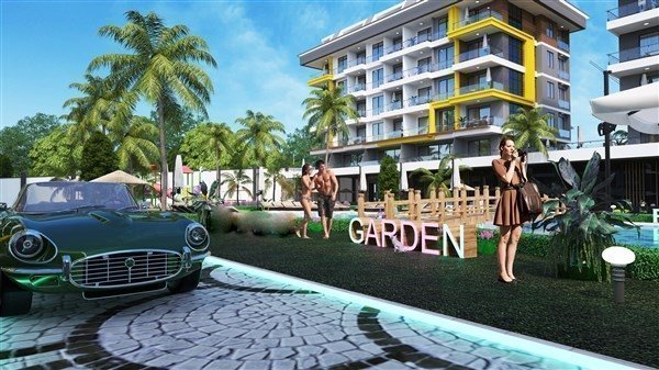 Kestel'de Lüks Komplekste Projeden Satılık Daireler
