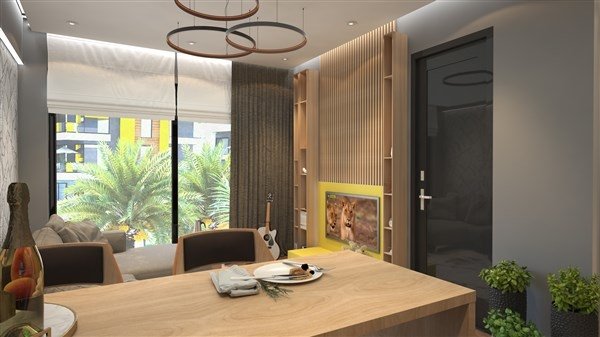 Kestel'de Lüks Komplekste Projeden Satılık Daireler