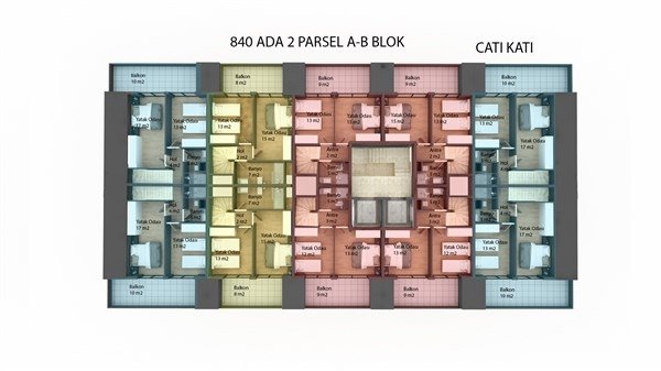 Kestel'de Lüks Komplekste Projeden Satılık Daireler
