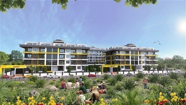 Kestel'de Lüks Komplekste Projeden Satılık Daireler