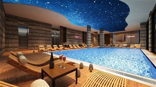 Kestel'de Lüks Komplekste Projeden Satılık Daireler