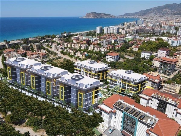 Kestel'de Lüks Komplekste Projeden Satılık Daireler