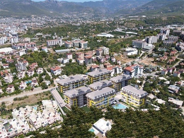 Kestel'de Lüks Komplekste Projeden Satılık Daireler