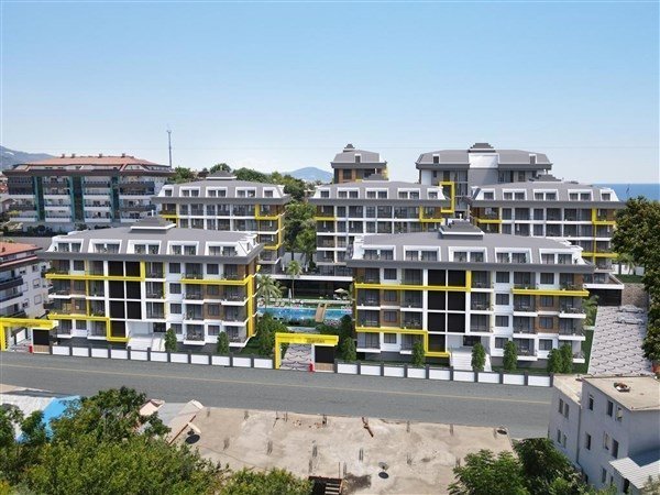 Kestel'de Lüks Komplekste Projeden Satılık Daireler