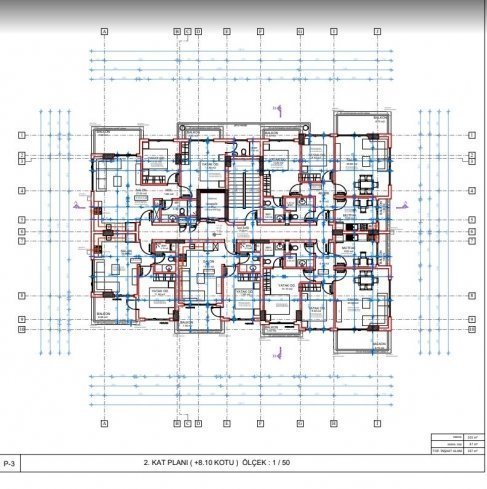 Investment project just 200 meters from the sandy beach in Kargicak area