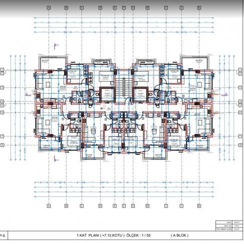 Investment project just 200 meters from the sandy beach in Kargicak area