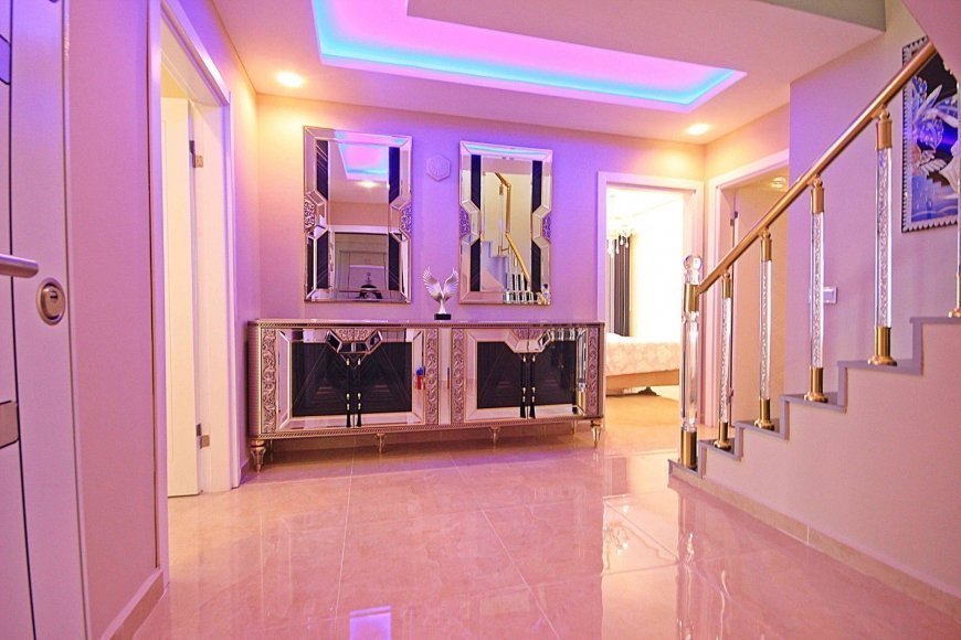 A luxurious private penthouse in the popular area of Mahmutlar