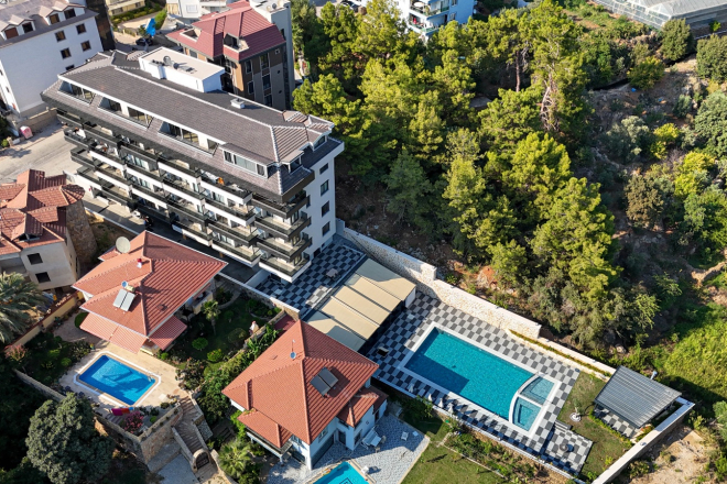 New investment project for an elite residential complex under construction in Kestel