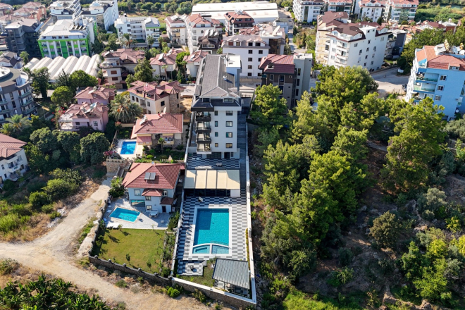 New investment project for an elite residential complex under construction in Kestel