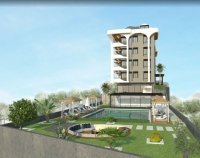 New investment project for an elite residential complex under construction in Kestel