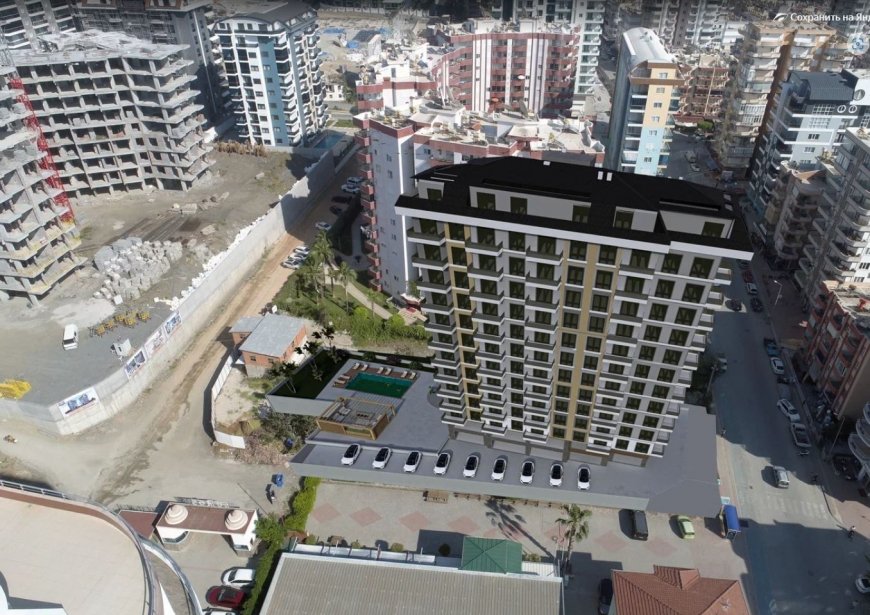 Apartments under construction in an exclusive and unique residential complex, in one of the most popular areas of Alanya - Mahmutlar