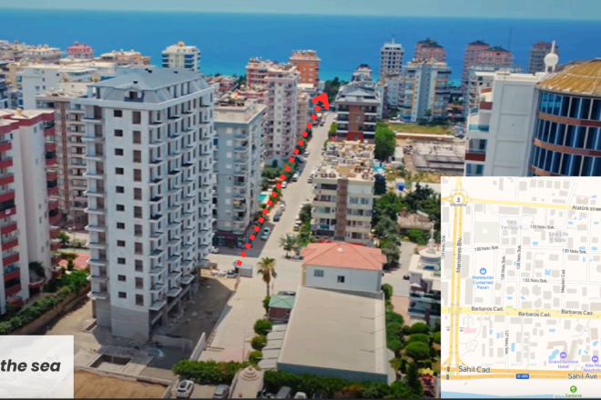 Apartments under construction in an exclusive and unique residential complex, in one of the most popular areas of Alanya - Mahmutlar