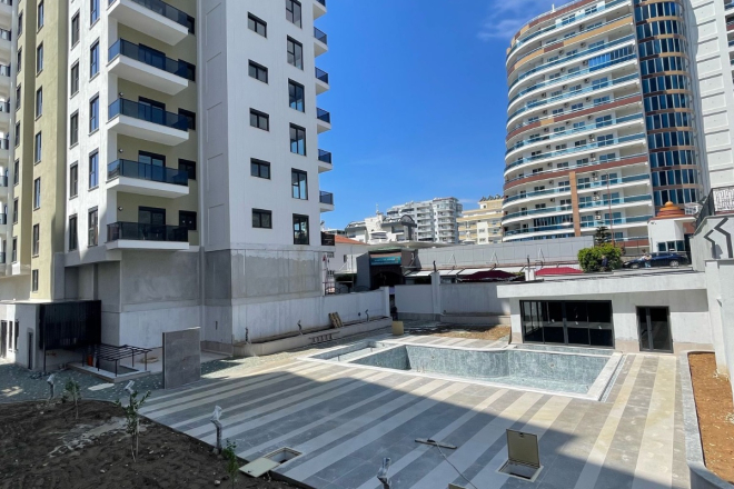 Apartments under construction in an exclusive and unique residential complex, in one of the most popular areas of Alanya - Mahmutlar
