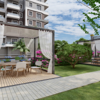 Apartments under construction in an exclusive and unique residential complex, in one of the most popular areas of Alanya - Mahmutlar