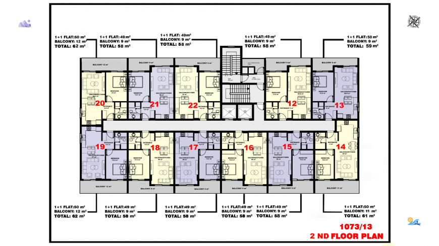 A new complex of comfortable apartments in one of the most popular areas of Alanya - Mahmutlar