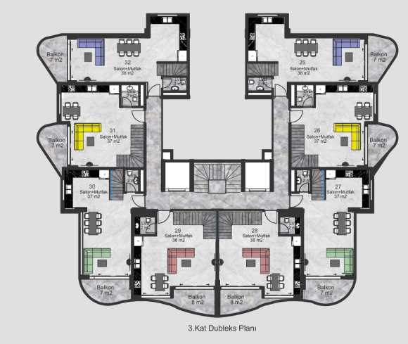 Apartment — Oba · R10-4289 — photo 24