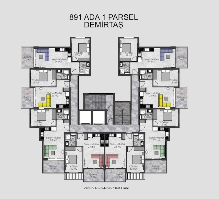 New complex in Demirtas area