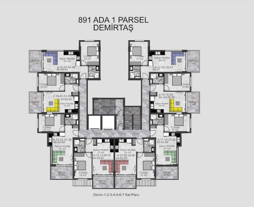New complex in Demirtas area
