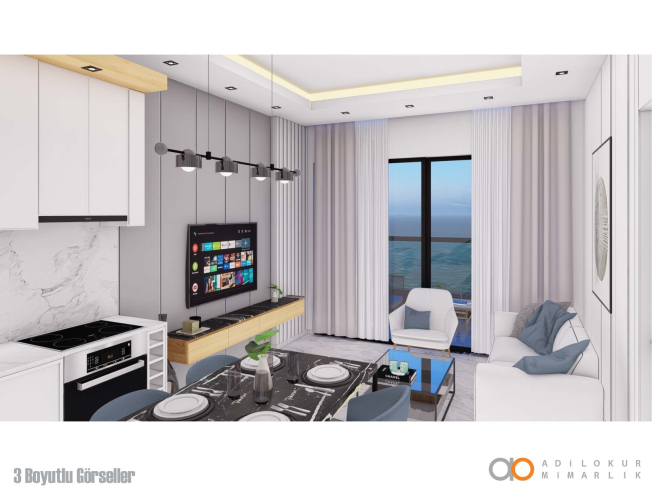 Life in Harmony with Nature — Investment Apartments in a New Residential Complex in Demirta
