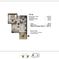 Sale of apartments in a complex under construction in the prestigious Oba district with the possibility of obtaining citizenship