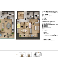 Sale of apartments in a complex under construction in the prestigious Oba district with the possibility of obtaining citizenship