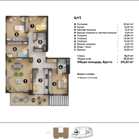 Sale of apartments in a complex under construction in the prestigious Oba district with the possibility of obtaining citizenship