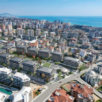 Sale of apartments in a complex under construction in the prestigious Oba district with the possibility of obtaining citizenship