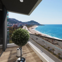 New residential complex in the center of Mahmutlar on the first coastline