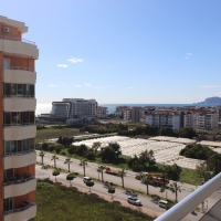 Spacious 1+1 apartment for sale with city and sea views