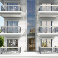 Construction of a new residential complex, which will be delivered with furniture, household appliances and air conditioners