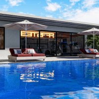 Construction of a new residential complex, which will be delivered with furniture, household appliances and air conditioners