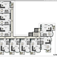 Construction of a new residential complex, which will be delivered with furniture, household appliances and air conditioners
