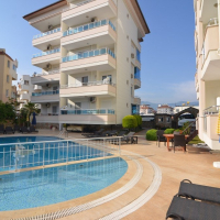 Sale of a beautiful apartment in Oba with a park view