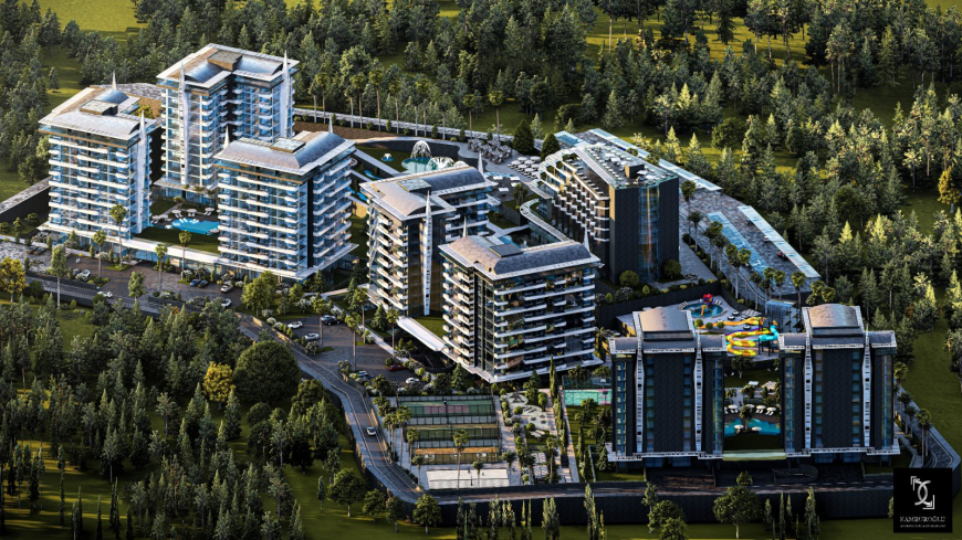 A New Standard of Living in Incekum — Luxury Hotel-style Residence with Installment Plan