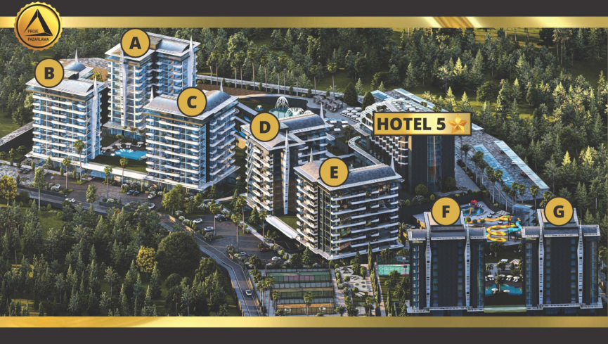 A New Standard of Living in Incekum — Luxury Hotel-style Residence with Installment Plan