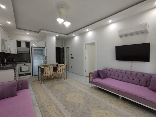Spacious 1+1 Apartment in Mahmutlar – Fully Furnished, Ideal for Living or Investment