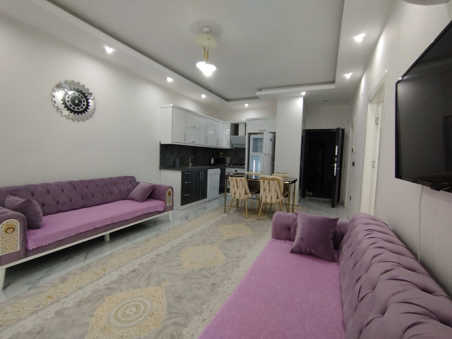 Spacious 1+1 Apartment in Mahmutlar – Fully Furnished, Ideal for Living or Investment