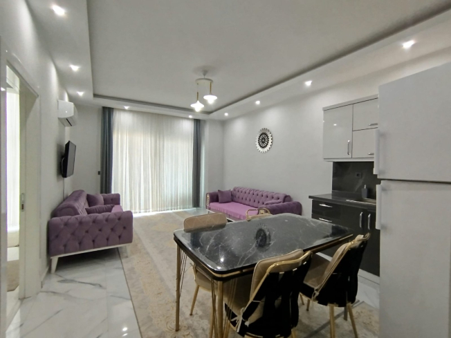 Spacious 1+1 Apartment in Mahmutlar – Fully Furnished, Ideal for Living or Investment