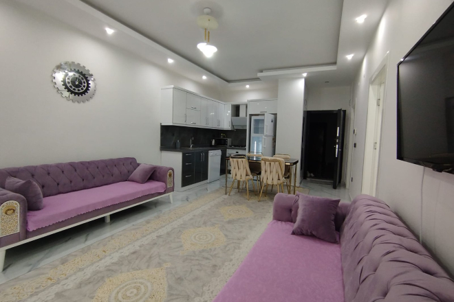 Spacious 1+1 Apartment in Mahmutlar – Fully Furnished, Ideal for Living or Investment