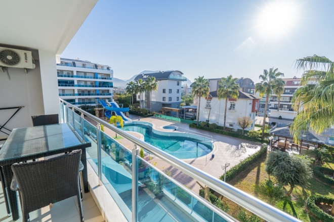 Cozy Apartment in a Complex with Hotel Infrastructure – Oba, Alanya