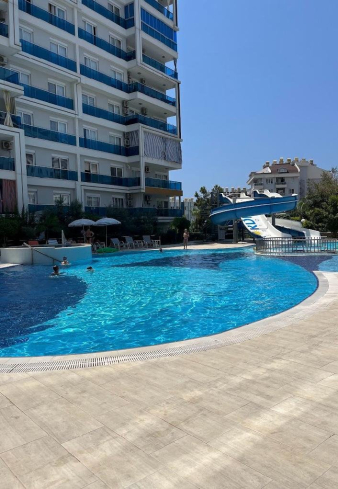 Elegant Sea View Apartment in Prestigious Residence, in Tosmur