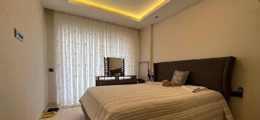 Elegant Sea View Apartment in Prestigious Residence, in Tosmur