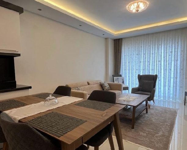 Elegant Sea View Apartment in Prestigious Residence, in Tosmur