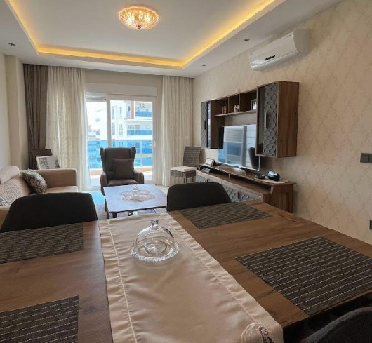Elegant Sea View Apartment in Prestigious Residence, in Tosmur
