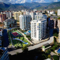 Elegant Sea View Apartment in Prestigious Residence, in Tosmur