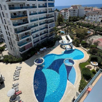 Elegant Sea View Apartment in Prestigious Residence, in Tosmur
