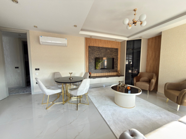 Spacious 2+1 Apartment with Stunning Sea View in the Heart of Mahmutlar!