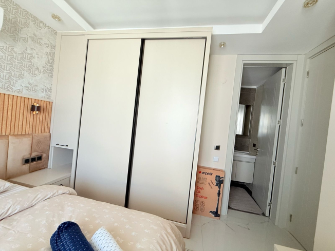 Spacious 2+1 Apartment with Stunning Sea View in the Heart of Mahmutlar!