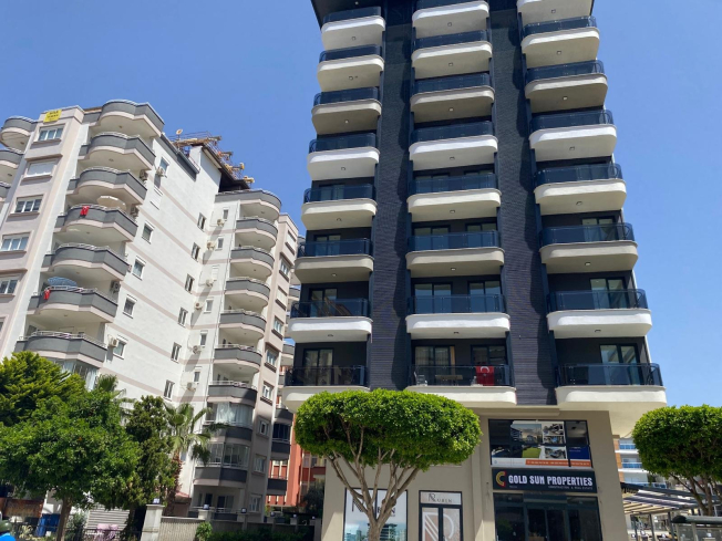 Spacious 2+1 Apartment with Stunning Sea View in the Heart of Mahmutlar!